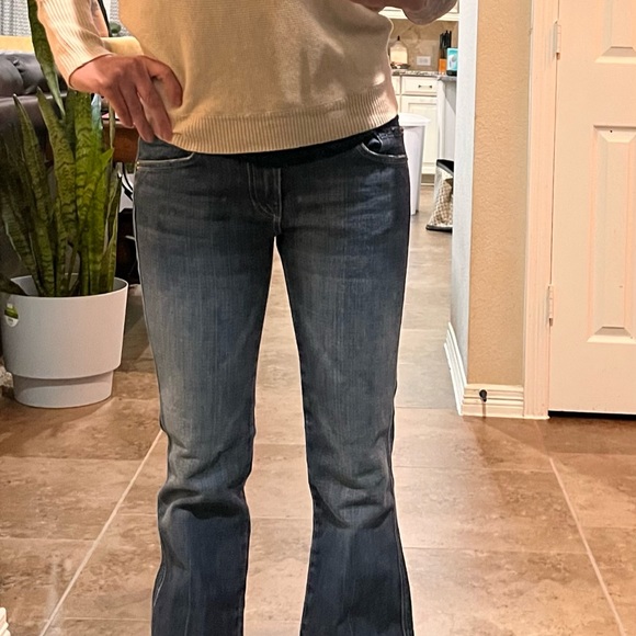 7 for All Mankind Maternity Jeans from a Pea in the Pod collection. - Picture 6 of 7